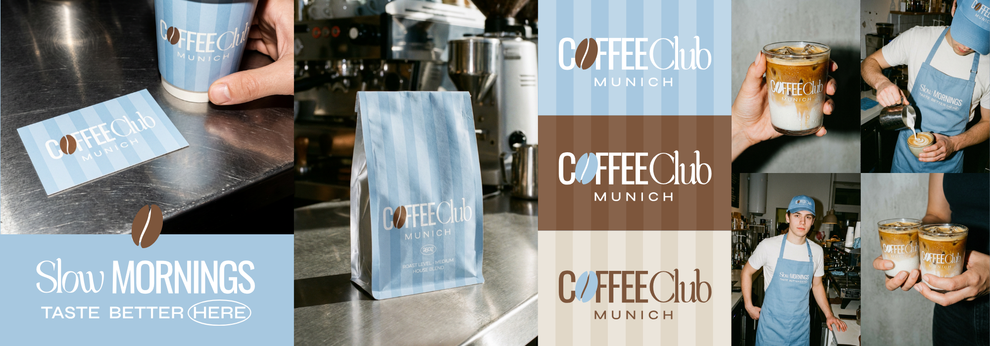 coffee club munich branding